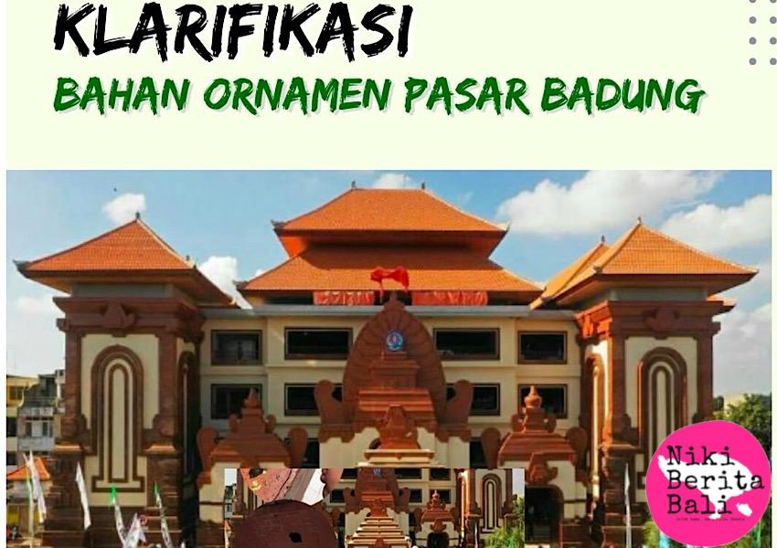 Pasar Badung Kokoh dan Aman, Ini Fakta di Balik Penggunaan Ornamen GRC