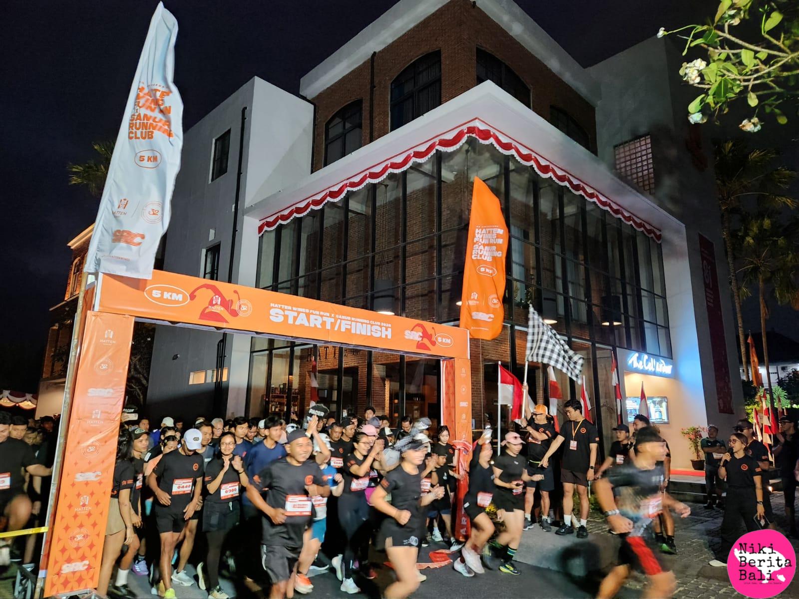 530 Peserta Ramaikan Hatten Wines Fun Run 2026