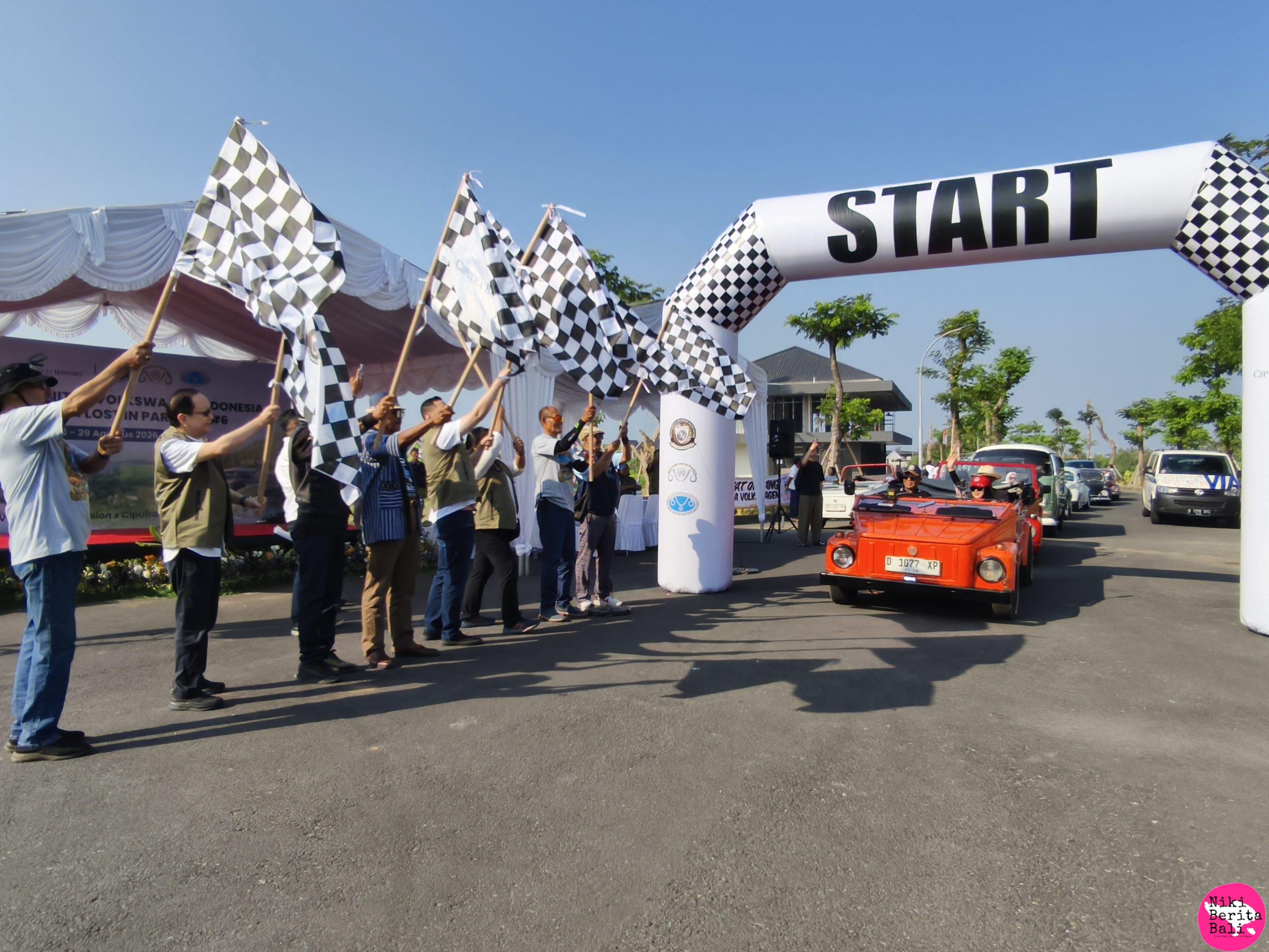 Tabanan Jadi Titik Kumpul 150 Pecinta Volkswagen dari Berbagai Daerah